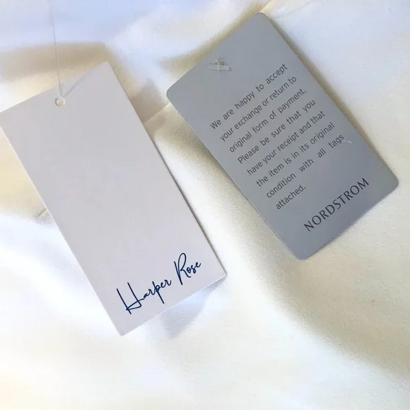 NWT Harper Rose Sequin Hem Embellished Sheath Dress White - Picture 14 of 16